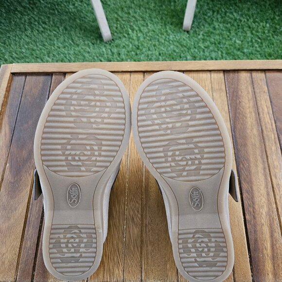 Sofft suede/leather mule - Tan - Picture 5 of 6